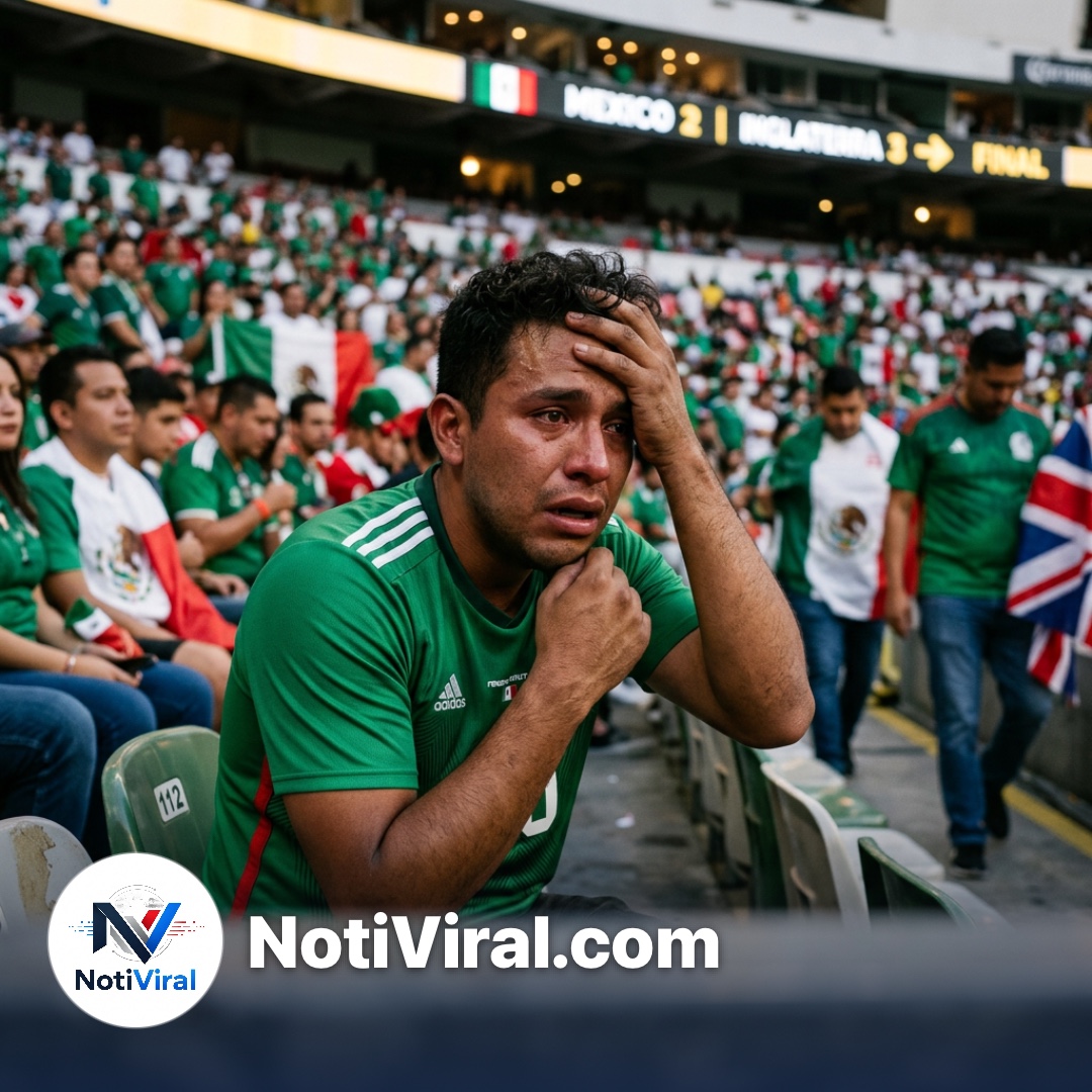 Insólita reacción de hincha Mexicano